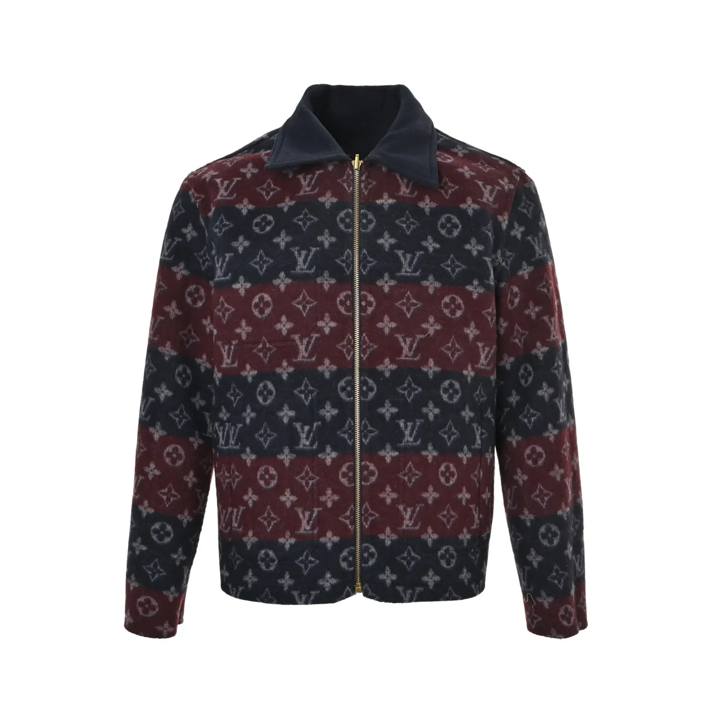 Louis Vuitton/Louis Vuitton 25Fw presbyopic logo double-sided wool jacket